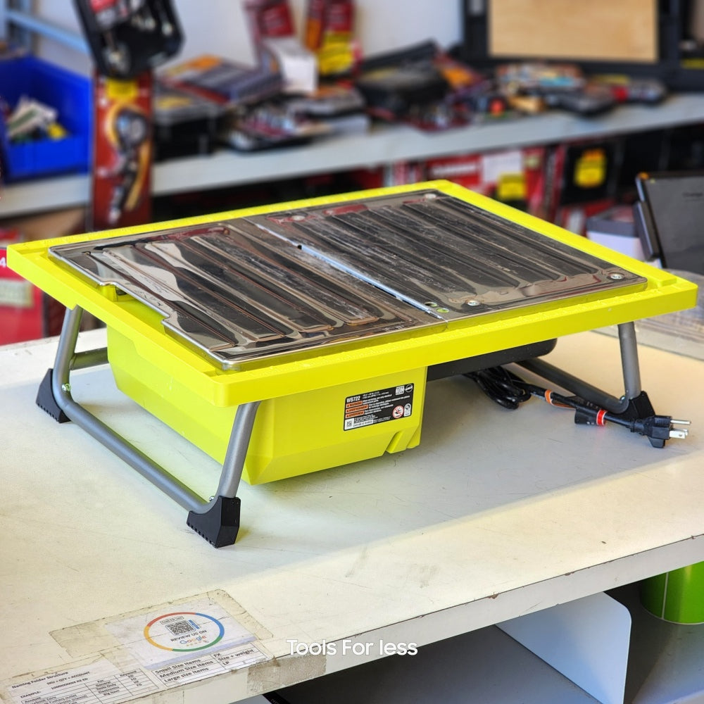 4.8 -Amps 7 in. Blade Corded Tabletop Wet Tile Saw (WS722) 4.8 -Amps 7 in. Blade Corded Tabletop Wet Tile Saw (WS722)